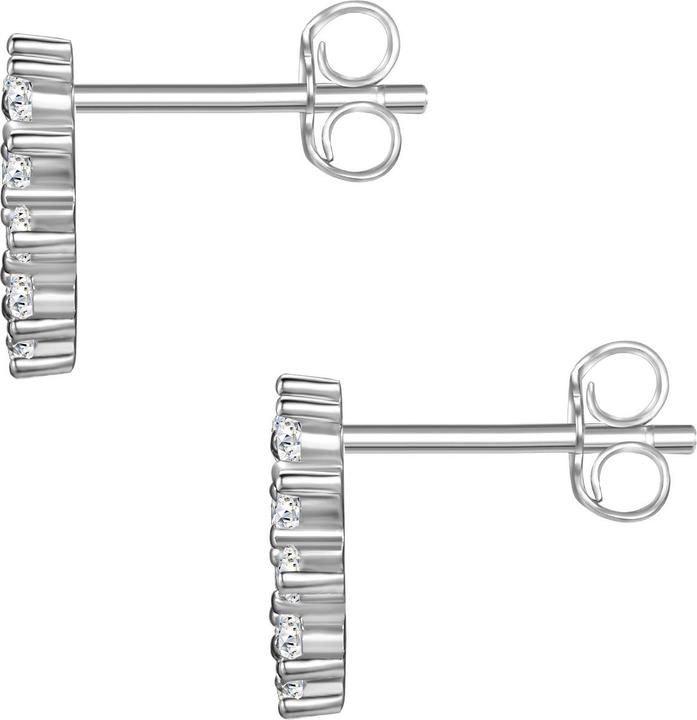 Immagine prodotto Glanzstücke München Fiore/cerchio da donna in argento sterling con zirconia cubica - 31600 (Argento)