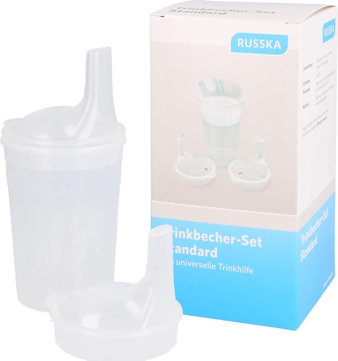 Produktbild Russka Trinkbecher Set Standard 2 Deckel (Trinken)