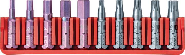 Produktbild PB Swiss Tools Bitset (Torx 10 - Torx 15 - Torx 20 - Torx 25 - Torx 30, Innensechskant 2.5 - 3 - 4 - 5 - 6 mm)