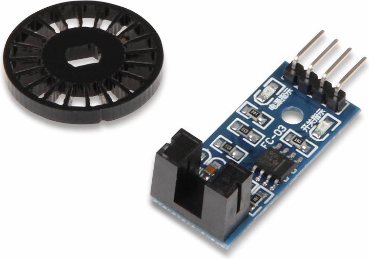 Image du produit Joy-it Carte d'extension Arduino capteur de vitesse LM393 avec disque perforé