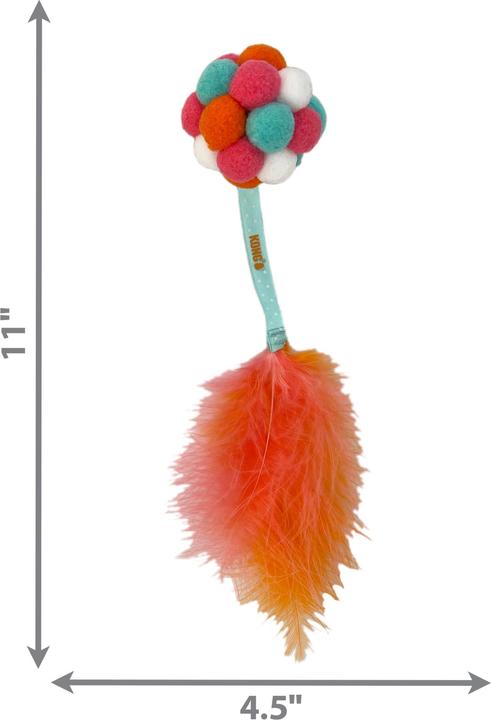 Produktbild KONG Cat Active Bubble Ball, assorties (Ballspielzeug Katze)