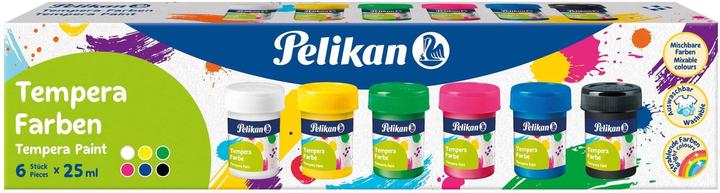 Produktbild Pelikan Temperafarben (6 Farben, 25 ml)