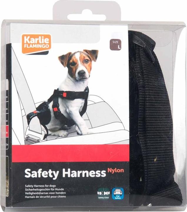 Actual product image Karlie Car safety harness nylon (Dog, Safety closure)