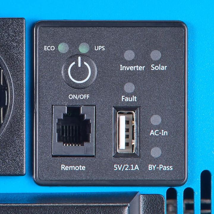 Immagine prodotto Ective Inverter SSI 15 PRO 1500W/12V 4in1 ad onda sinusoidale con circuito di priorità di rete