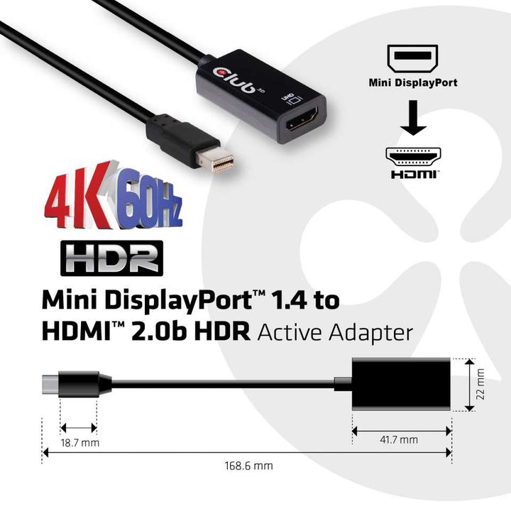 Produktbild Club 3D CAC-1180 (HDMI, 1.12 cm)
