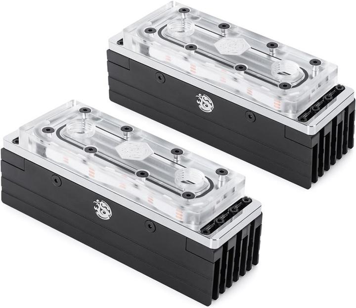 Image du produit Bitspower Refroidisseur de mémoire, ARGB - transparent pack de 8