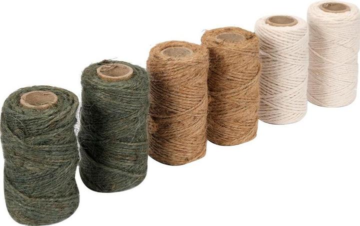 Image du produit Toya FLO ZESTAW SZNURKÓW 6cz. (12 cm, 37 cm)