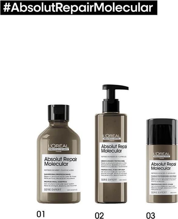 Actual product image L'Oréal Professionnel Absolut Repair Molecular (50 ml)
