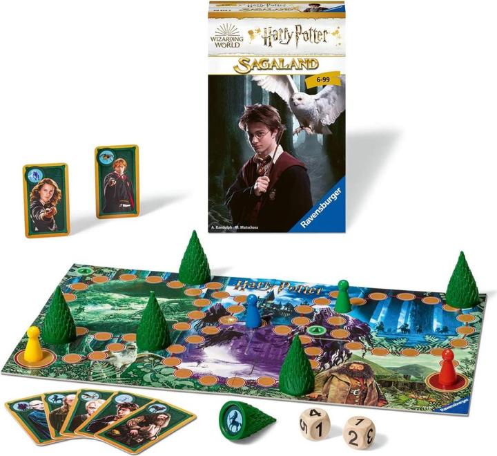 Actual product image Ravensburger Harry Potter Sagaland (German, French, Italian, Dutch)