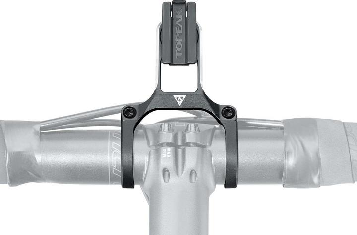 Actual product image Topeak RideCase Centre Mount bracket for 31.8mm max. load 200g, for RideCase/Garmin/GoPro (GoPro)