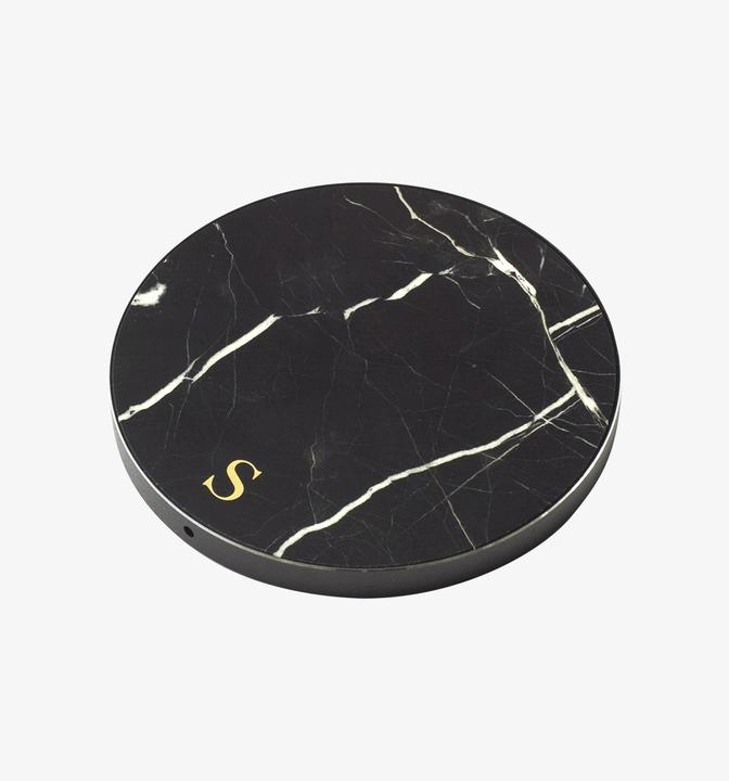 Produktbild Safari Selection Ladestation CIRCLE MARBLE schwarz/klein gemustert (10 W)