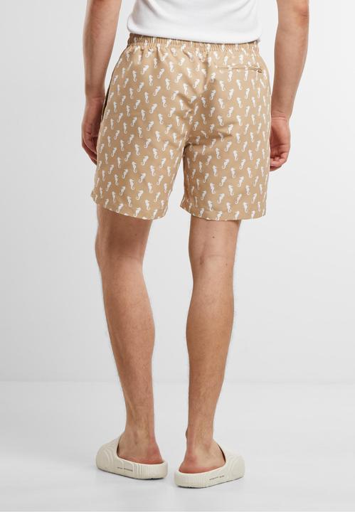 Actual product image Urban Classics Pattern Swim Shorts - 4984 (XXL)