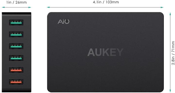 Actual product image Aukey Titan PA-T11 (60 W)