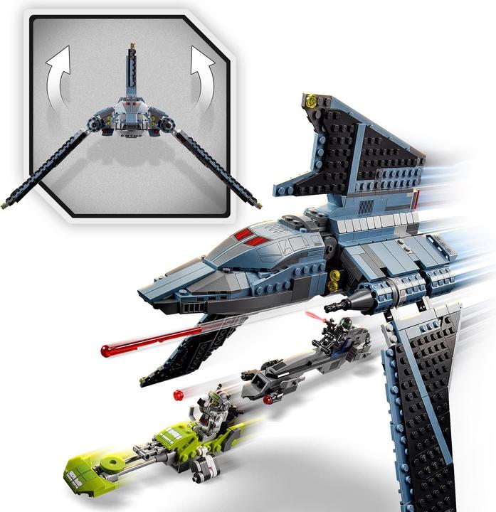 Image du produit LEGO La navette d’attaque du Bad Batch (75314, LEGO Star Wars)