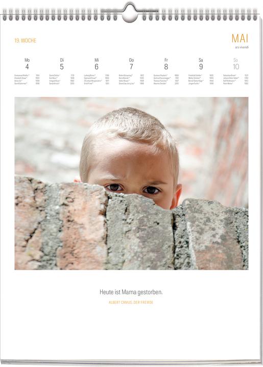 Immagine prodotto Literatur Kalender 2026 (Tedesco)