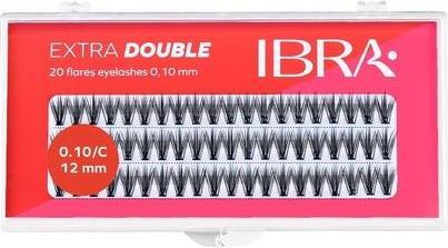 Actual product image Ibra Extra Double C 0.10-12Mm (Artificial eyelashes)
