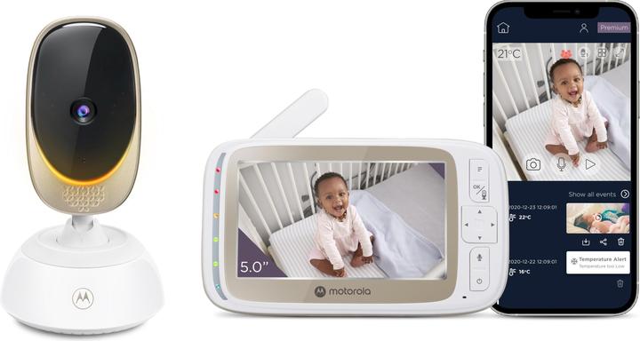 Motorola Baby Monitor Video VM85 Connect (Video & Audio, 300 m)