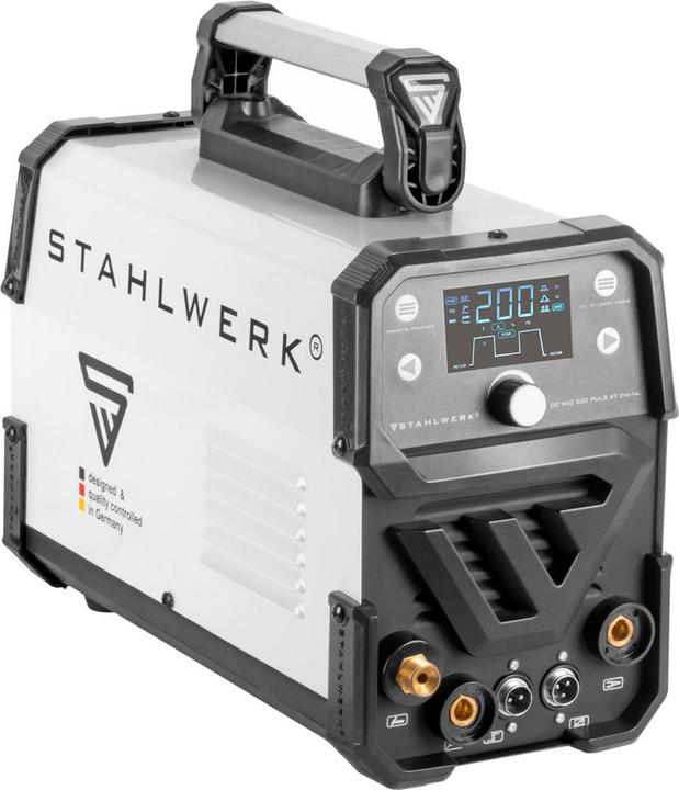 Produktbild Stahlwerk Schweissgerät DC WIG 200 Puls ST Digital MMA Spot- und Pulsfunktion