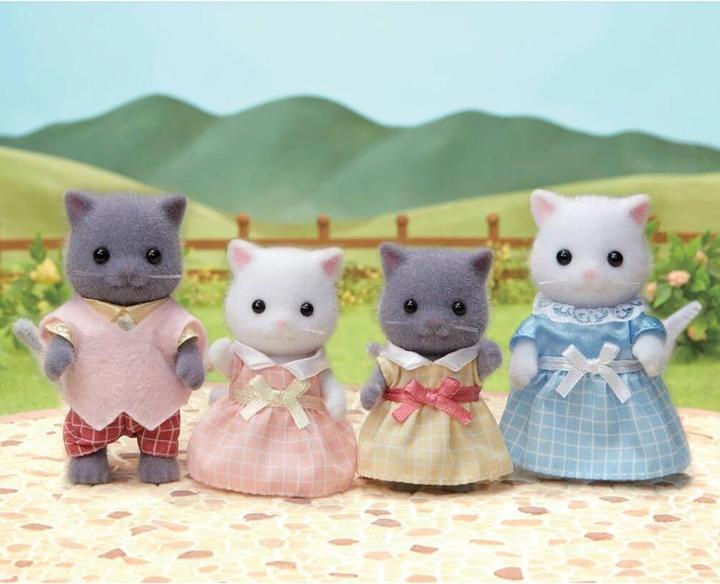 Image du produit Sylvanian Families La famille des chats persans