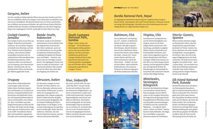 Produktbild Bildband 100 neue Reiseziele (Deutsch, Lonely Planet Verlag, 2023)