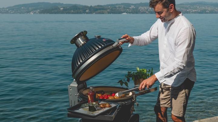 Produktbild BBQ Master Kamado XL Pro Schwarz Matt (540 mm)