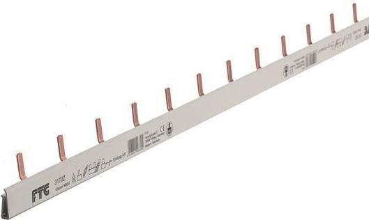 Image du produit FTG 1p barre de phase AFDD grise 3170Z forme Z 28/entretoise 10qmm p.LS 1+N 2TE