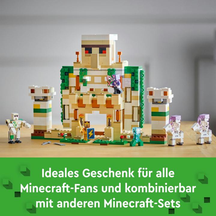 Produktbild LEGO Die Eisengolem-Festung (21250, LEGO Minecraft)