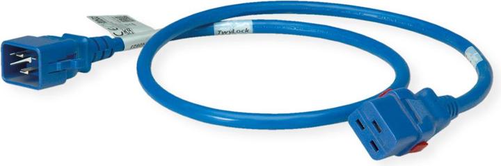 Produktbild Bachmann TwyLock C20-C19 1.0m blue 16A (1 m, IEC 320)