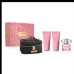 Actual product image Versace Bright Crystal Christmas 2024 Eau de Toilette / BShower Gel / Body Lotion / Case (Fragrance set)