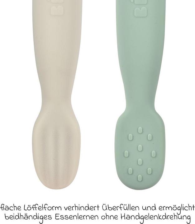 Actual product image Beaba Silicone learning spoon