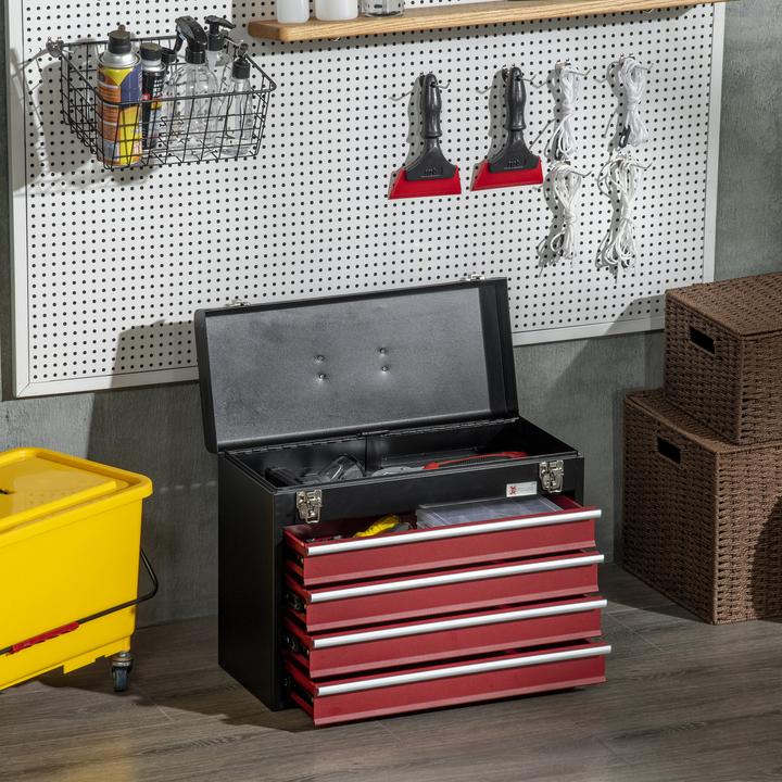 Actual product image Durhand Toolbox with 4 drawers (1 pieces)