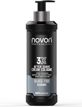 Novon Professional Black Fire Aftershave Cream Cologne 400ml (Aftershave spray pump, 400 ml)