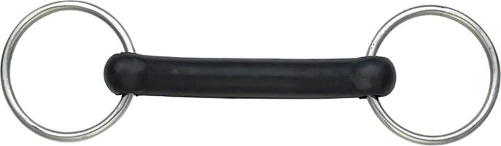 Actual product image Shires Flexible rubber bar snaffle