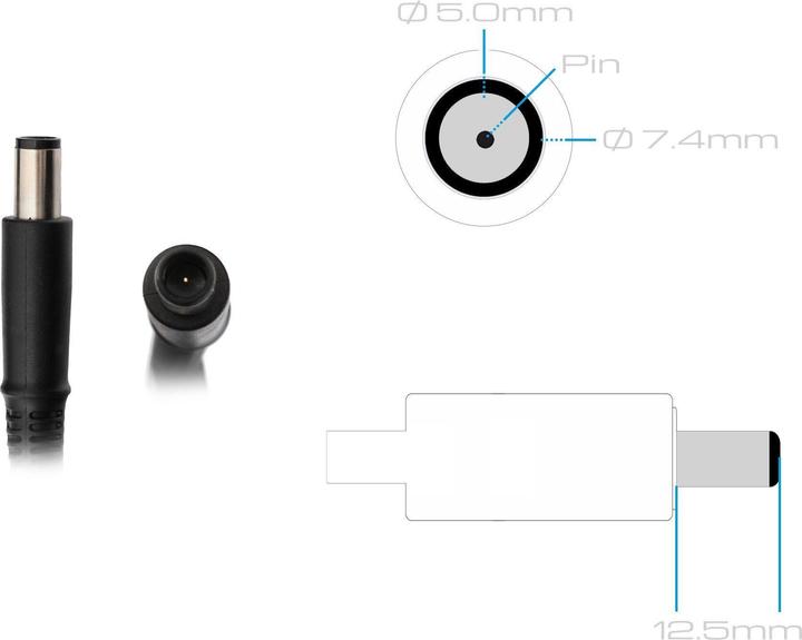 Actual product image HP PPP016L-E (120 W)