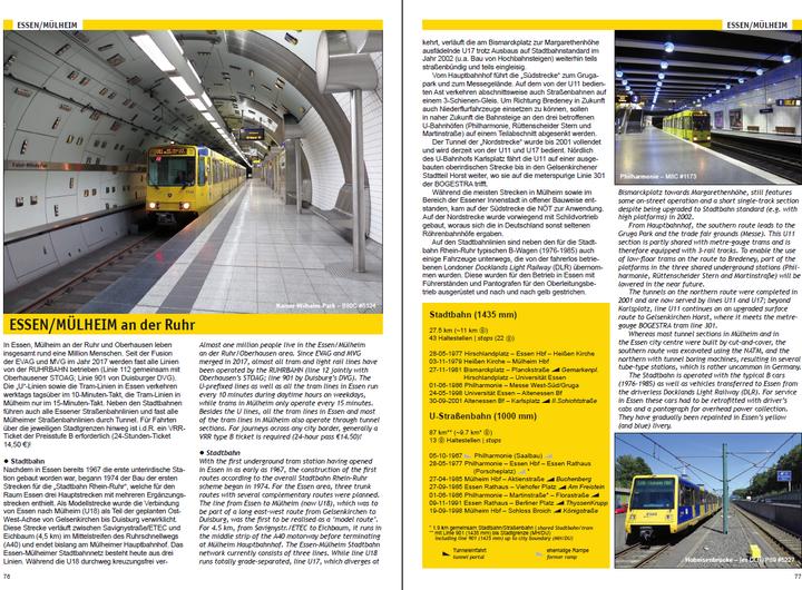 Immagine prodotto U-Bahnen in Deutschland (Tedesco, Inglese, Roberto, Schwandl, 2019)
