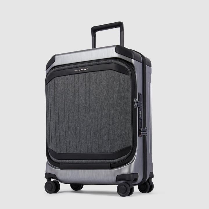 Produktbild Piquadro PQ-Light - Premium Handgepäcktrolley mit Frontfach für Laptop/Tablet (38 l, Handgepäck (bis 50l))