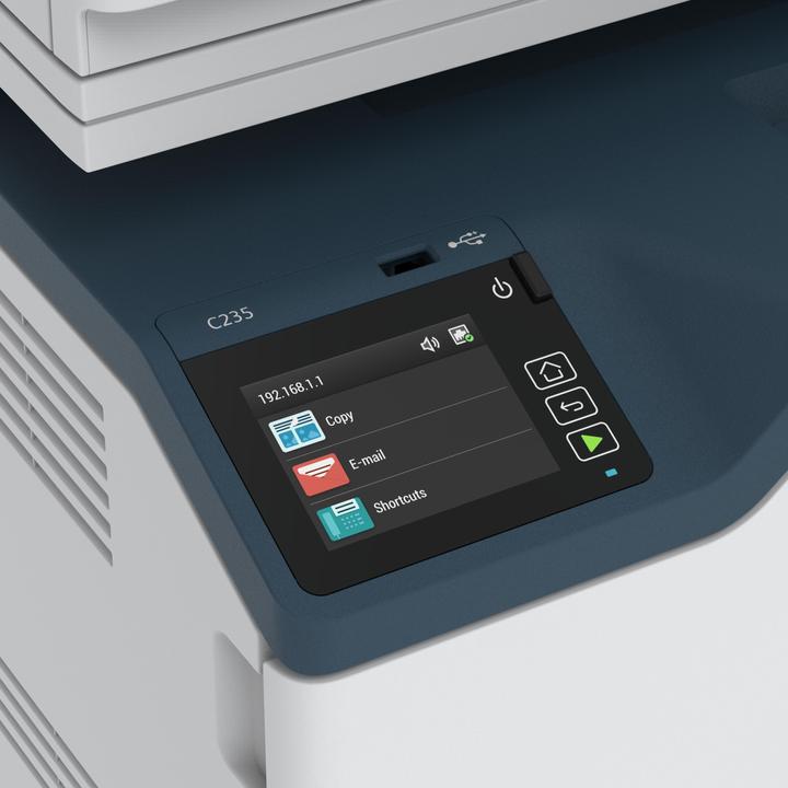 Actual product image Xerox C235 copie/impression/numérisation/télécopie sans fil A4, 22 ppm, PS3 PCL5e/6, chargeur automa (Laser, Colour)