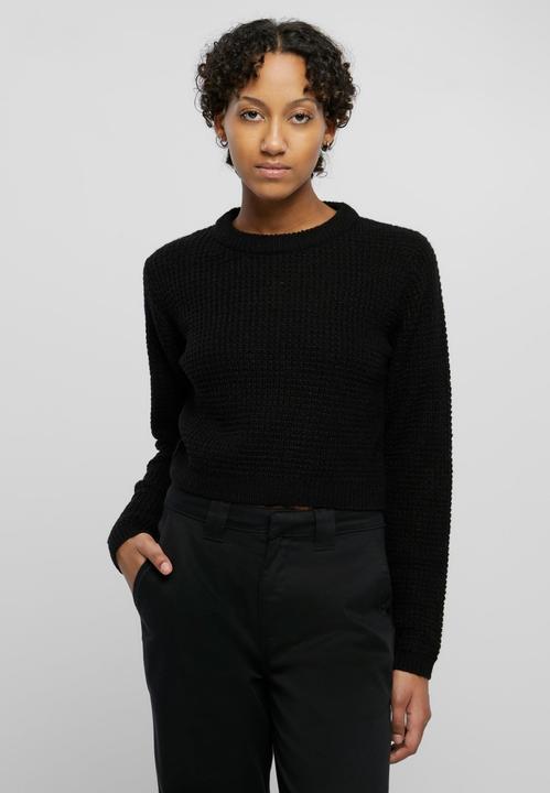 Actual product image Urban Classics Ladies Short Waffle Sweater (5XL)