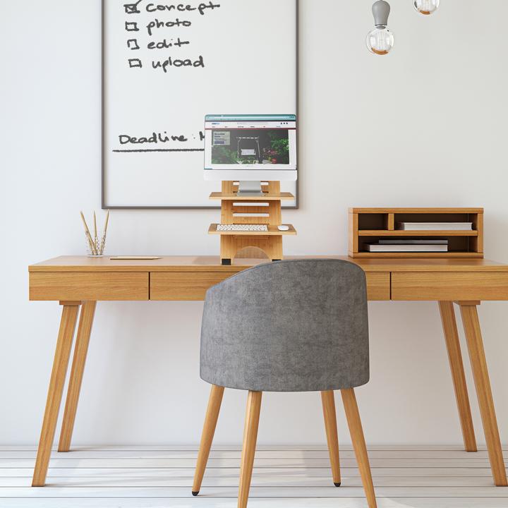 Image du produit Relaxdays Rehausse de bureau debout