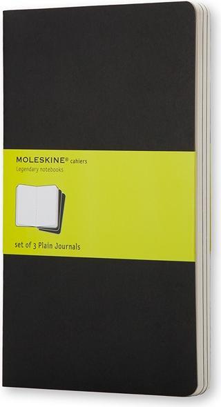 Moleskine Cahier Pocket 3er Set (A6, Blanko, Weicher Einband)