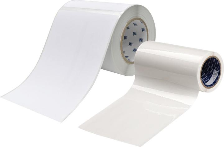 Produktbild Brady Set mit Polyester-Etikett und Schutzlaminat für J4000 J5000 Drucker - 210,82 x 154,94 mm