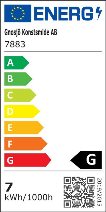 Etichetta energetica Konstsmide Varese (255 lm)