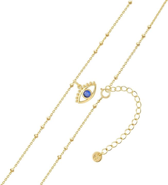 Immagine prodotto Glanzstücke München Collana da donna con occhio onniveggente in argento sterling - 34628 (Argento, 40 - 45 cm)