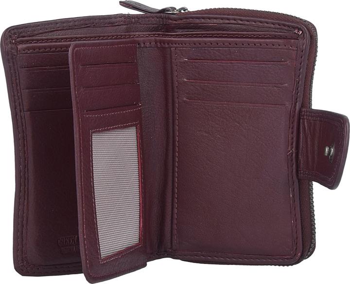 Actual product image Greenburry Spongy wallet leather 8.5 cm