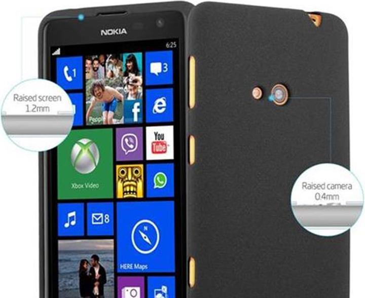 Actual product image Cadorabo TPU Frosted Cover (Nokia Lumia 625)