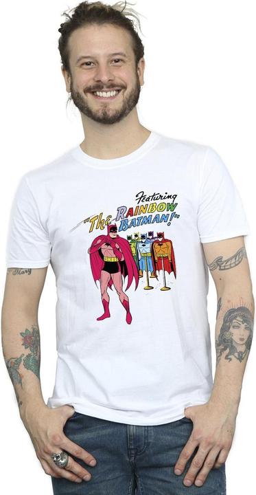 Produktbild Batman Comic Cover Regenbogen Batman TShirt (4XL)