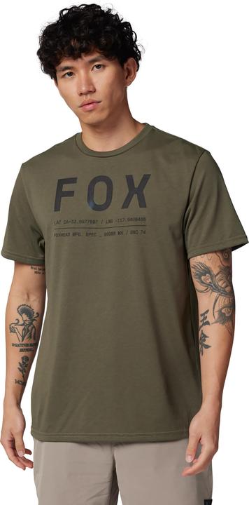Actual product image Fox Tee 23 Non Stop Ss Tech Green S (S)