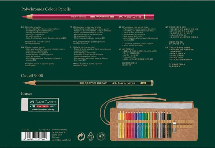 Actual product image Faber-Castell Polychromos (Multicoloured, 30 x)