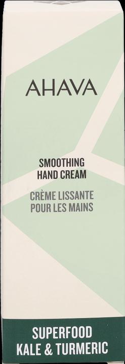 Image du produit Ahava Superfood Smoothing Hand Cream "Kale & Turmeric" - Crème pour les mains lissante et nourrissante (100 ml)
