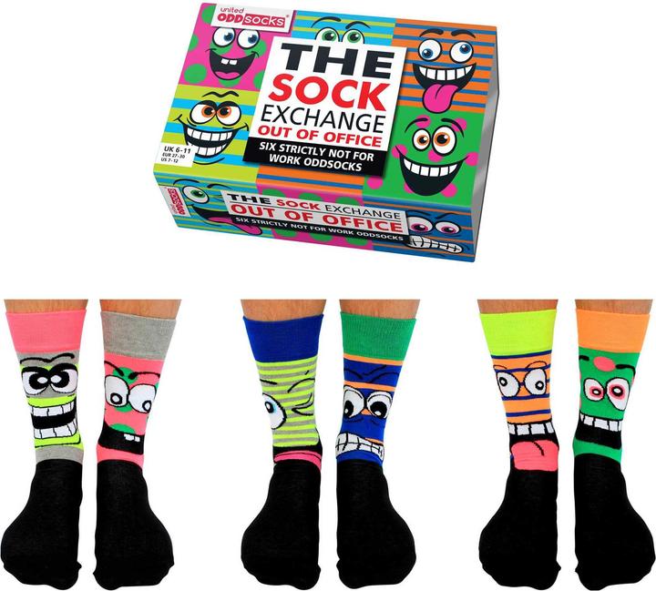 Immagine prodotto United Oddsocks Calzini Casual (confezione da 3, 27 - 30)